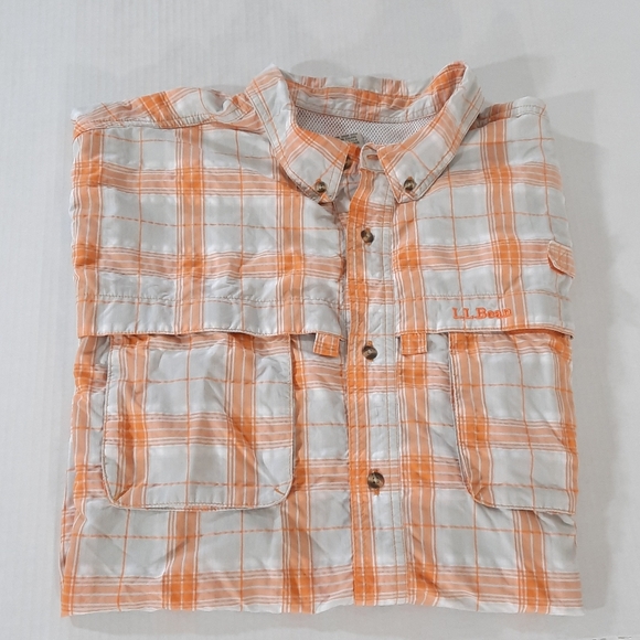 L.L. Bean Other - LL Bean Short Sleeve Plaid Tropicwear Shirt